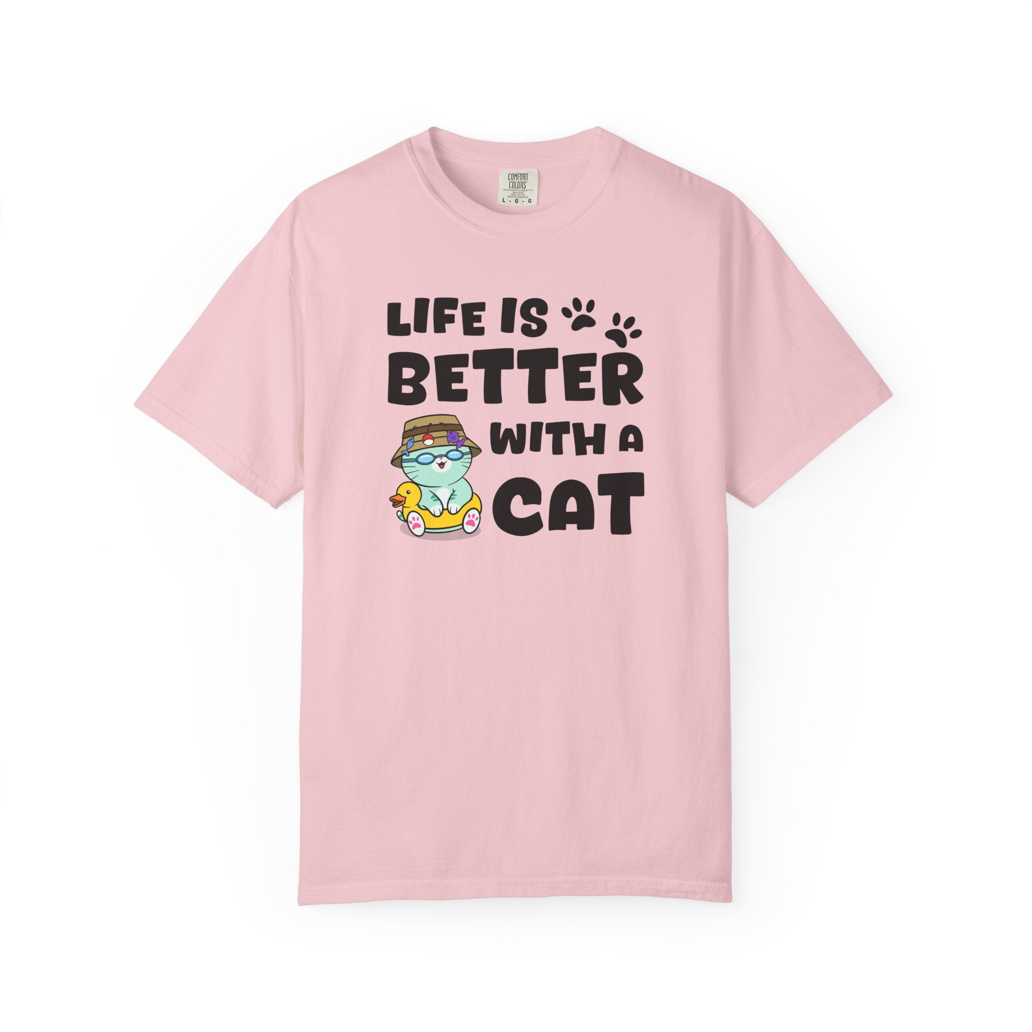 Life Is Better With A Cat T-shirt | Jin