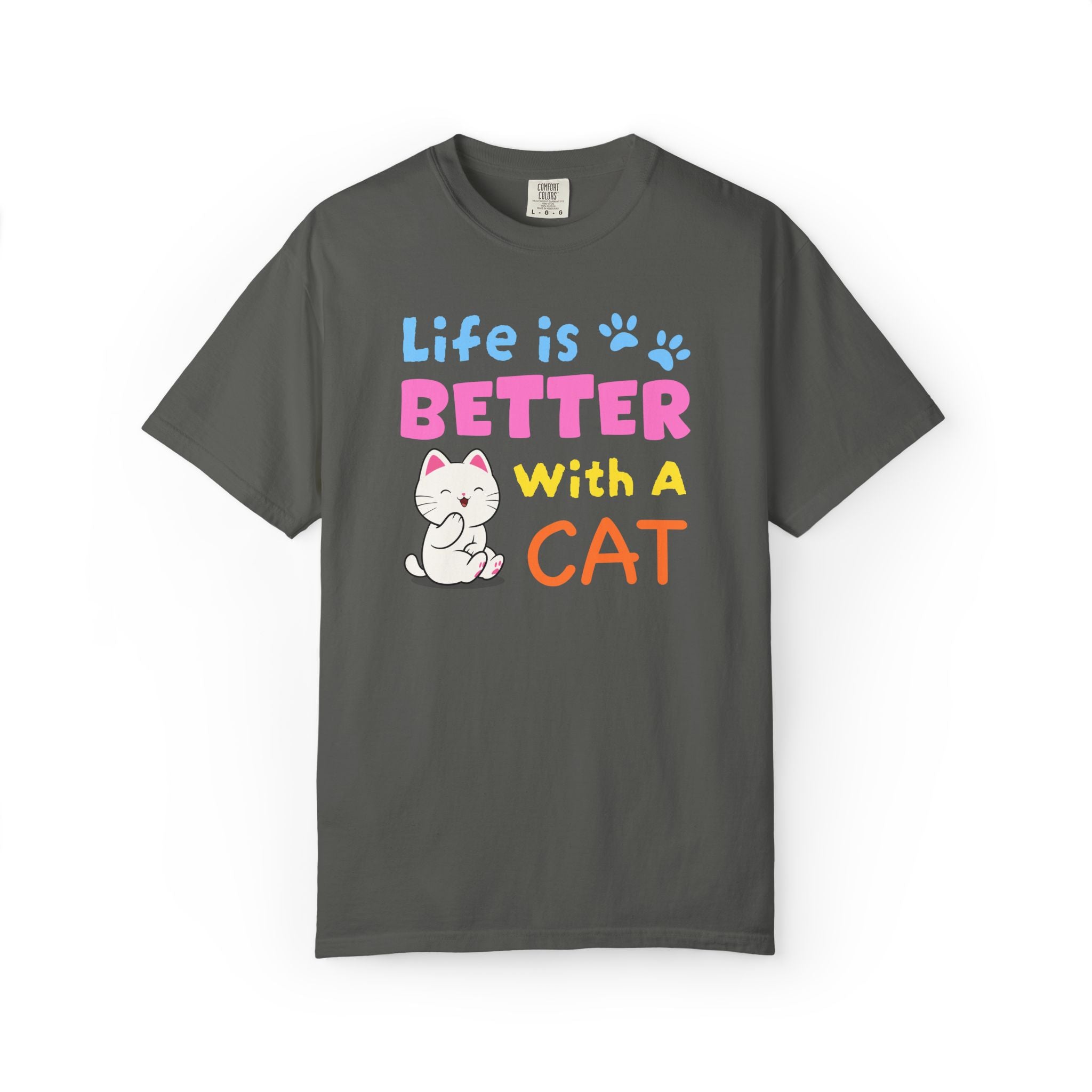 Life Is Better With A Cat T-shirt | Skitty
