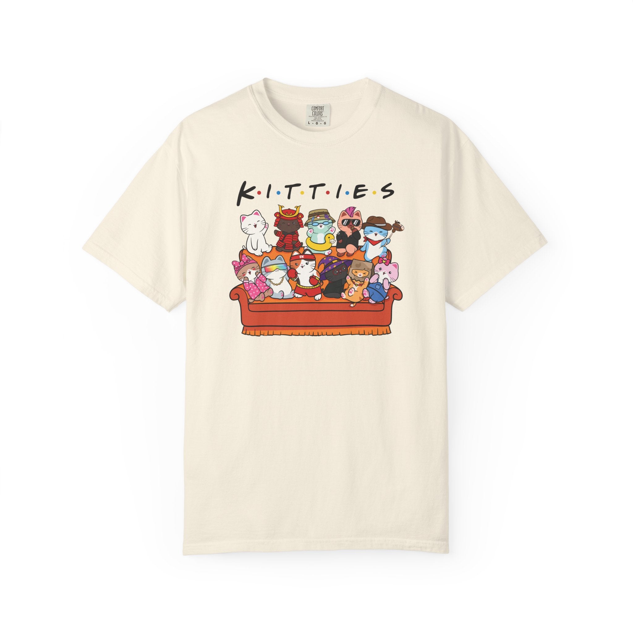 Silly Kitties Friends T-shirt