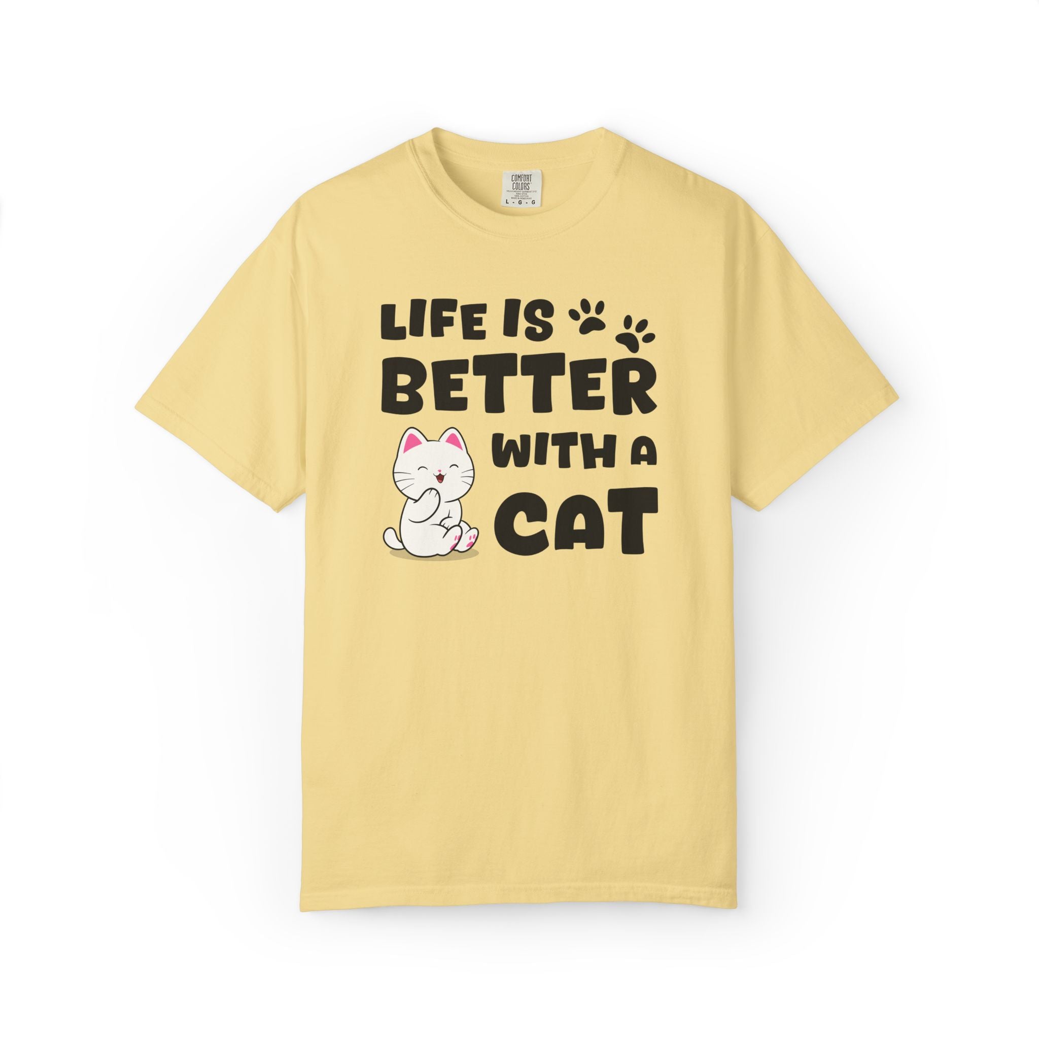 Life Is Better With A Cat T-shirt | Skitty
