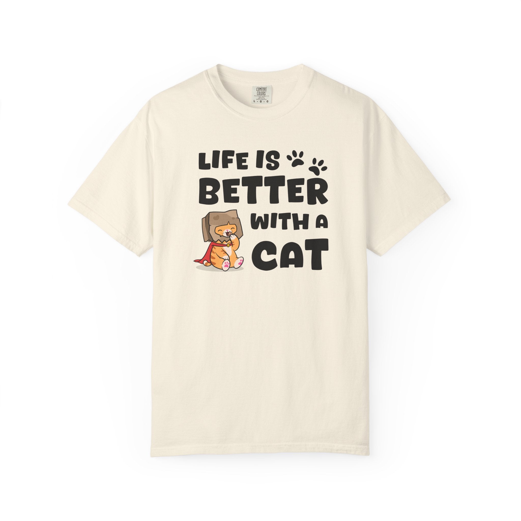 Life Is Better With A Cat T-shirt | Antonio