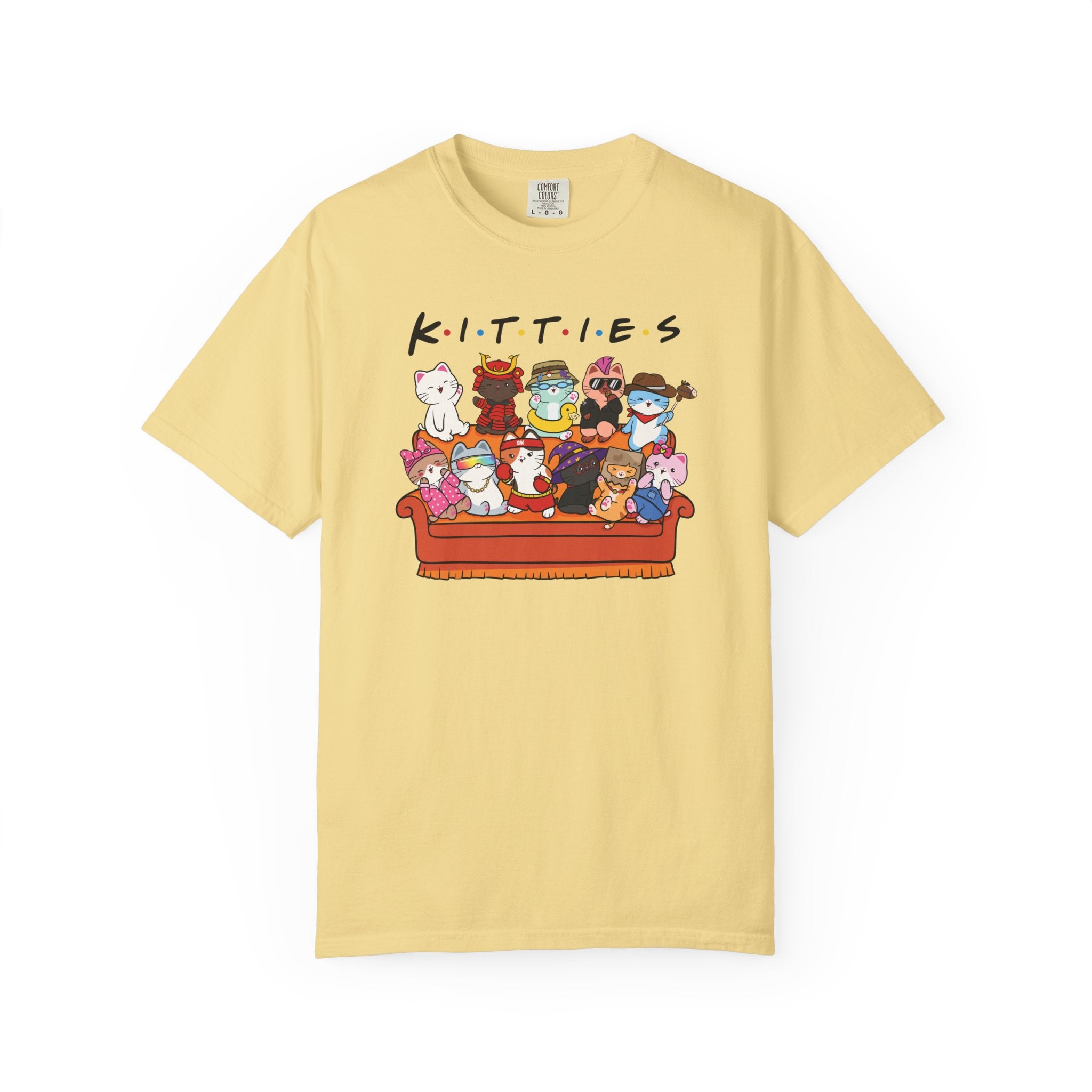 Silly Kitties Friends T-shirt