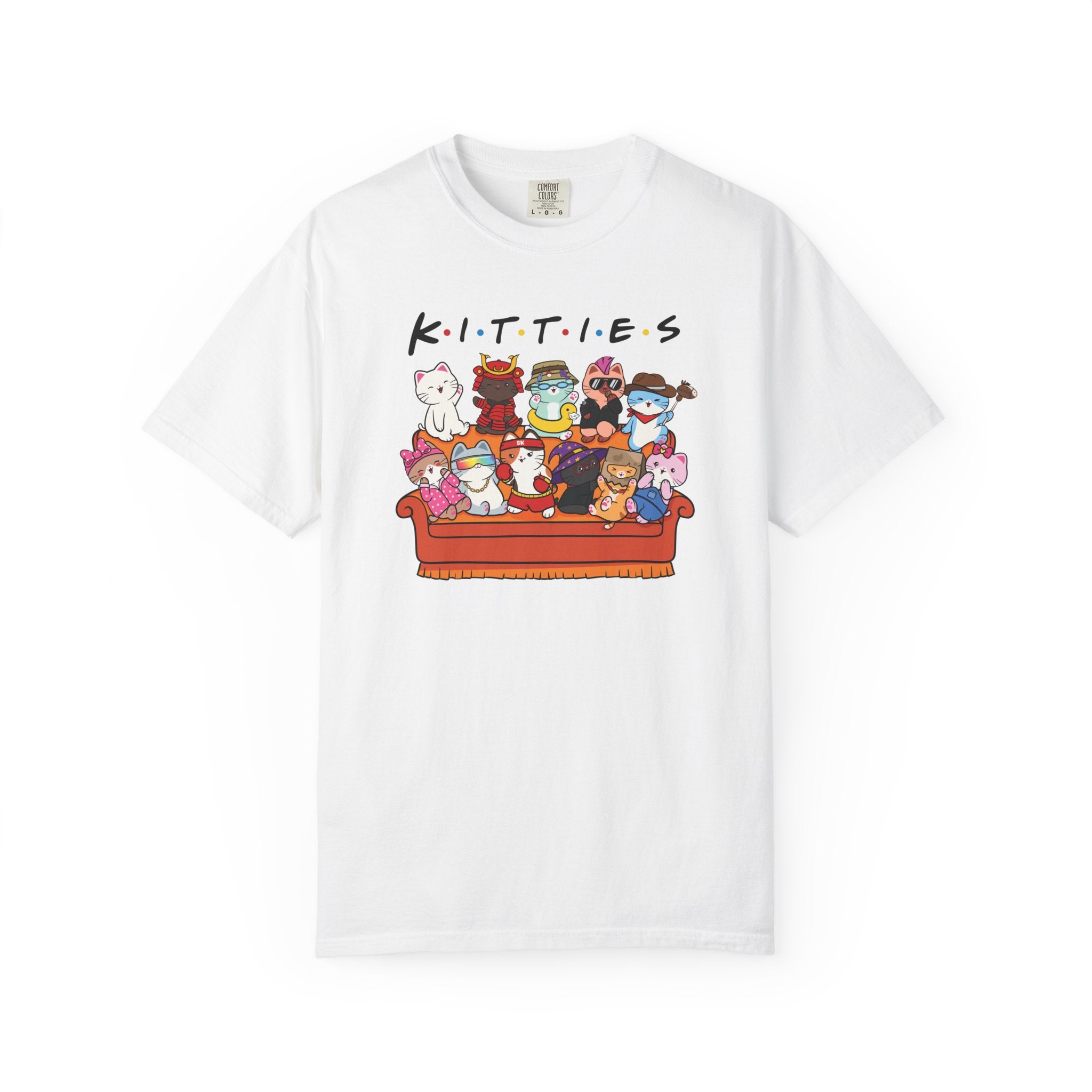 Silly Kitties Friends T-shirt