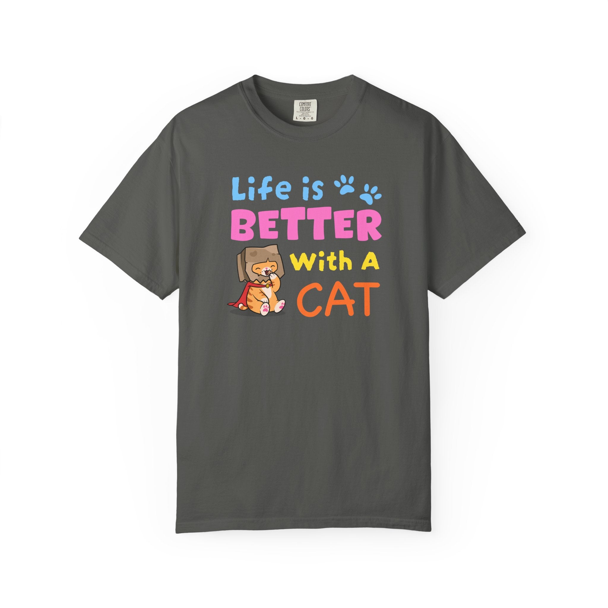 Life Is Better With A Cat T-shirt | Antonio