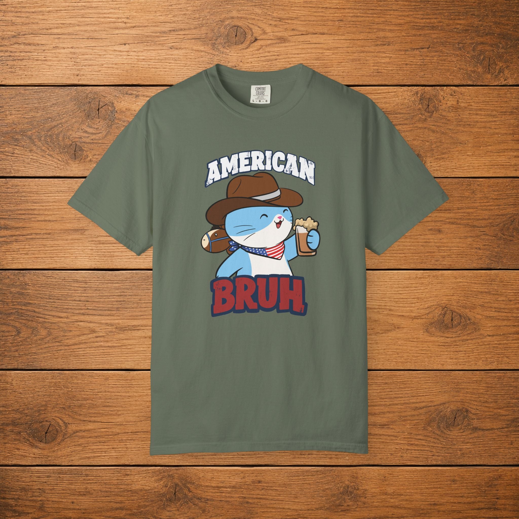 American Bruh Meow T-shirt