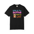 Life Is Better With A Cat T-shirt | Antonio