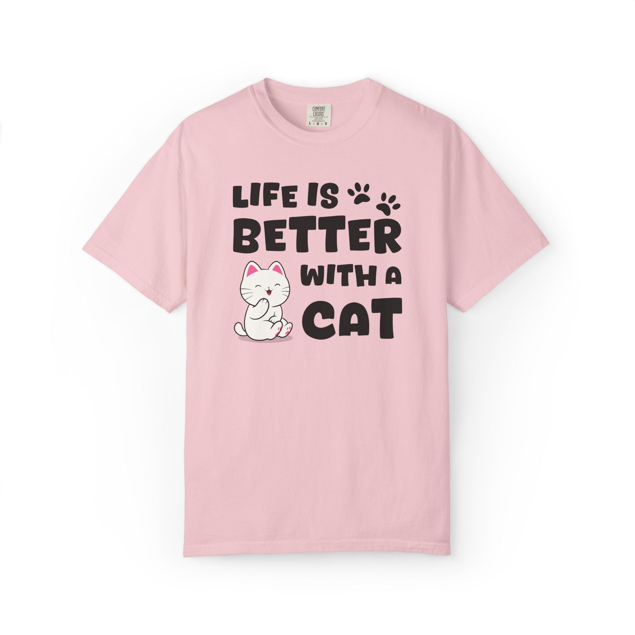 Life Is Better With A Cat T-shirt | Skitty