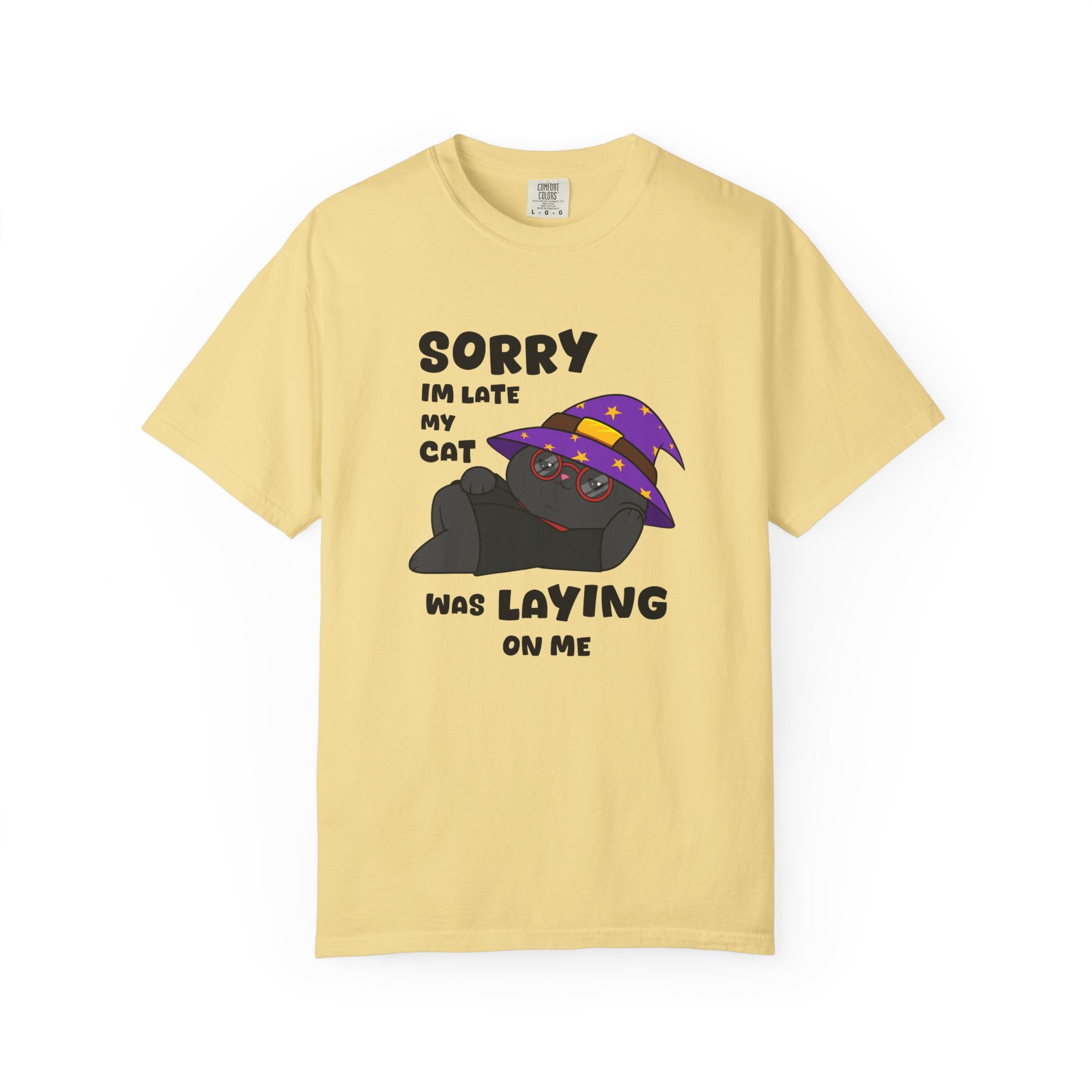 Sorry I'm Late Cat T-shirt