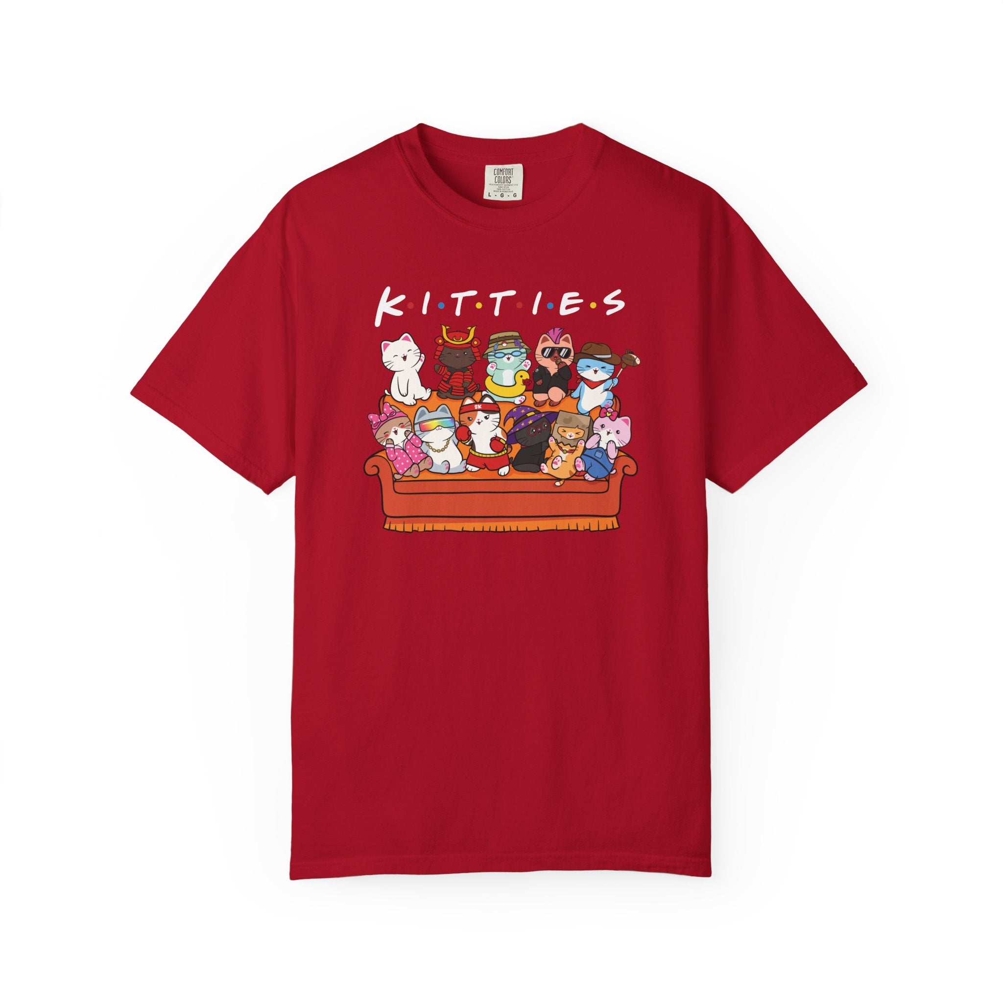Silly Kitties Friends T-shirt