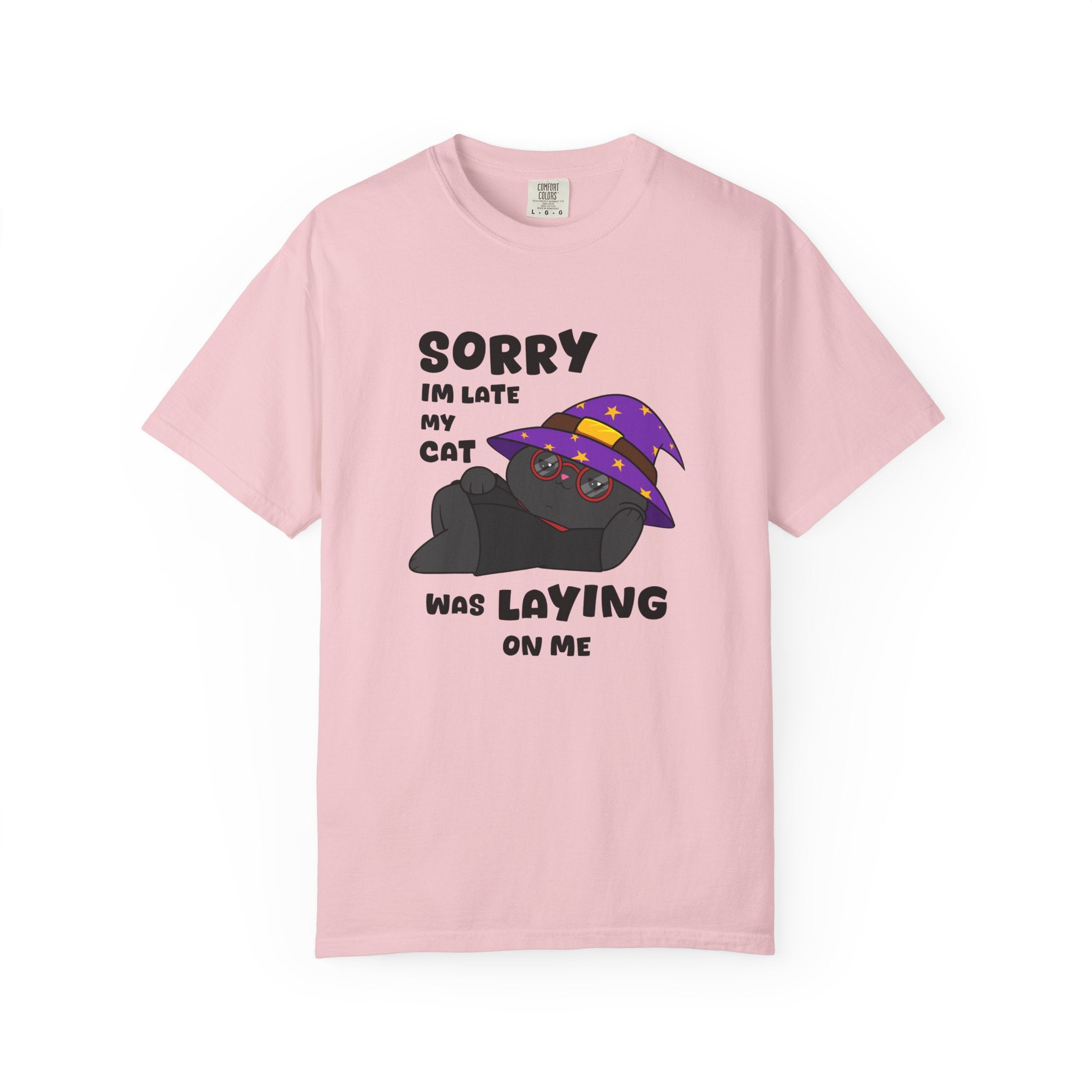 Sorry I'm Late Cat T-shirt