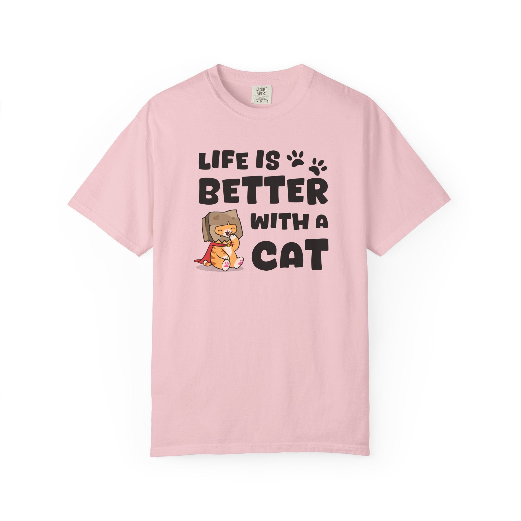 Life Is Better With A Cat T-shirt | Antonio