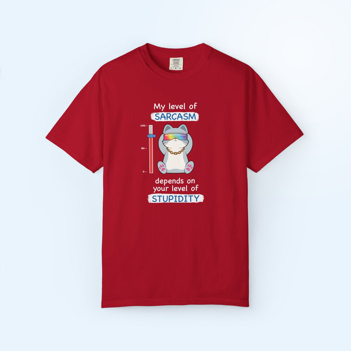 My Level Of Sarcasm T-shirt