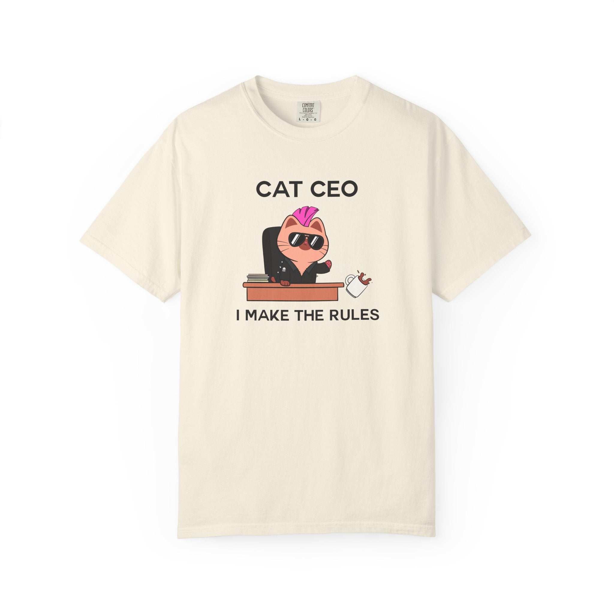 Cat ceo T-shirt | Biscuit