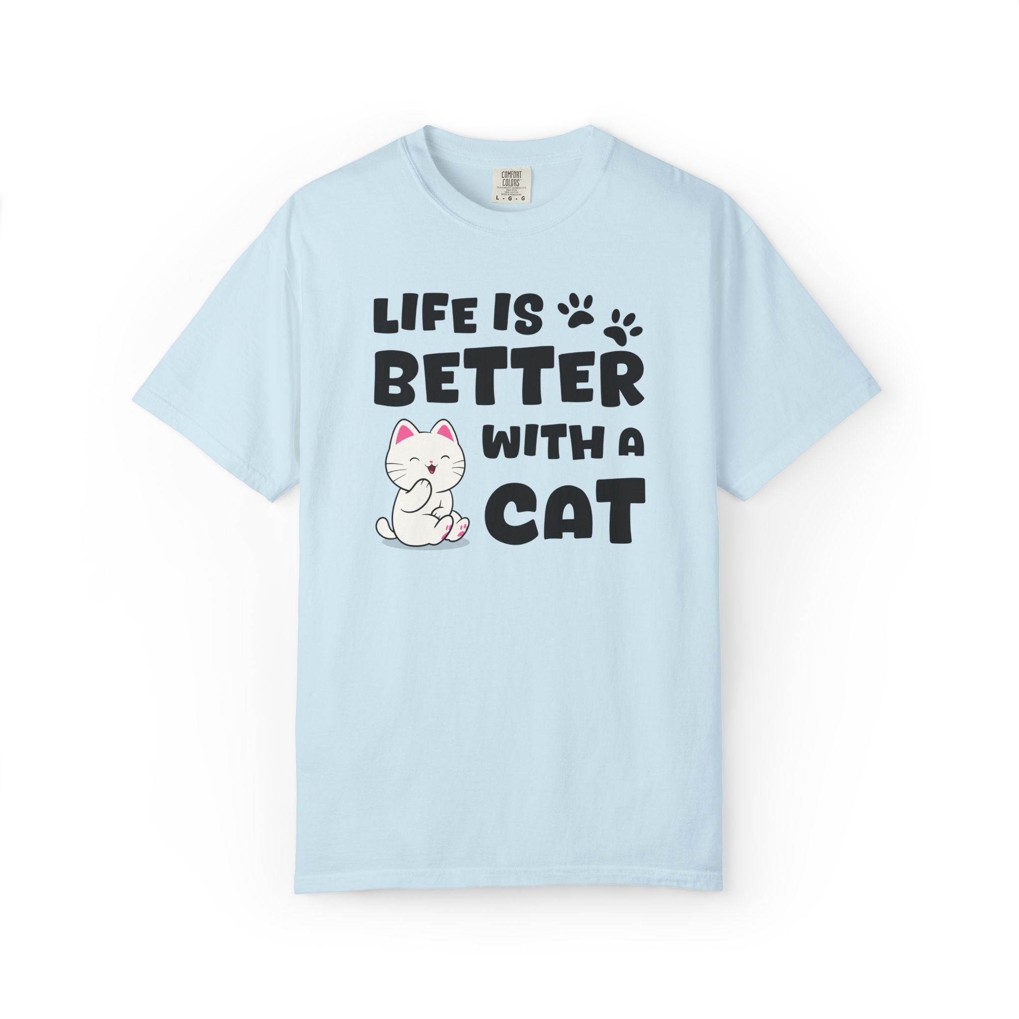 Life Is Better With A Cat T-shirt | Skitty
