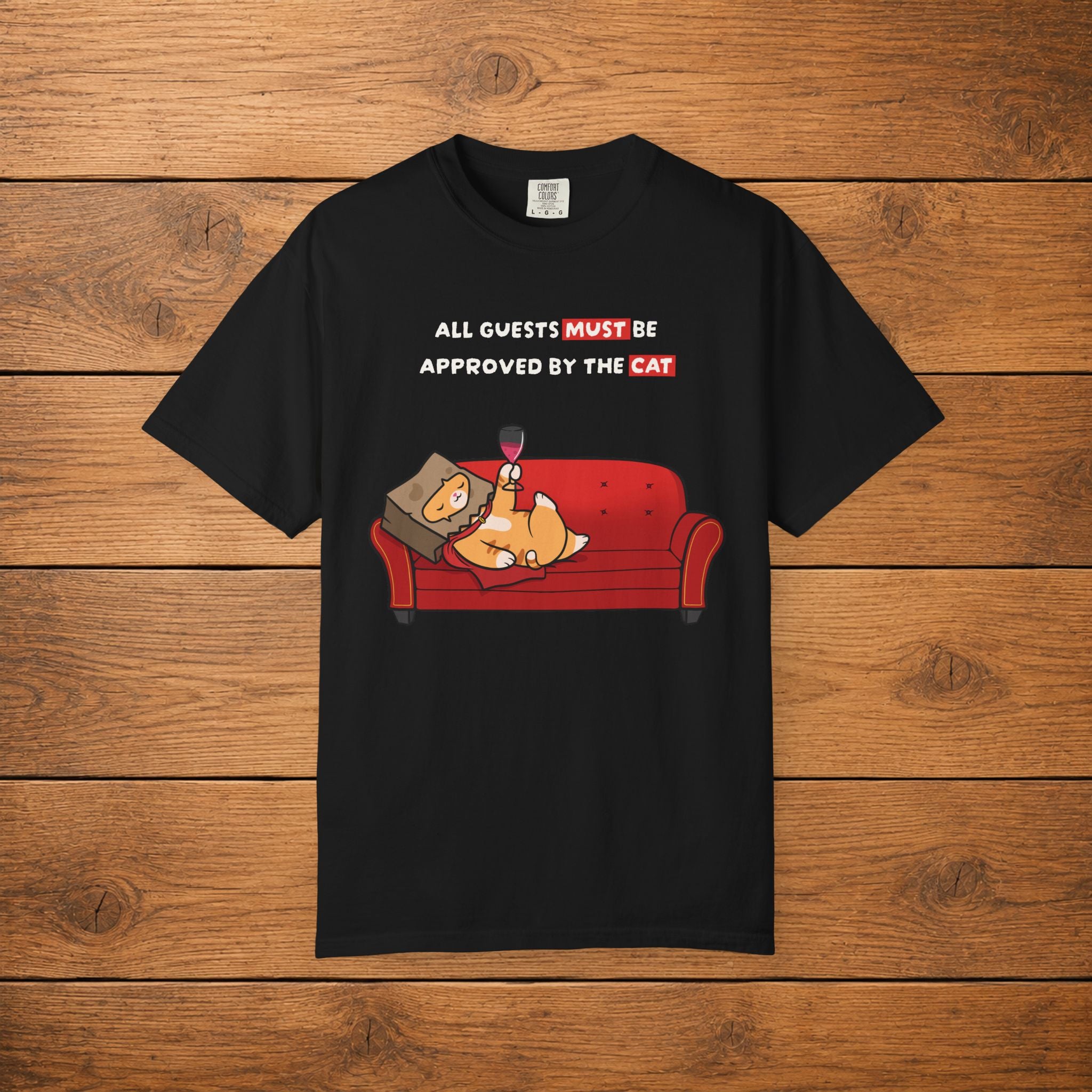 Approved By The Cat T-shirt