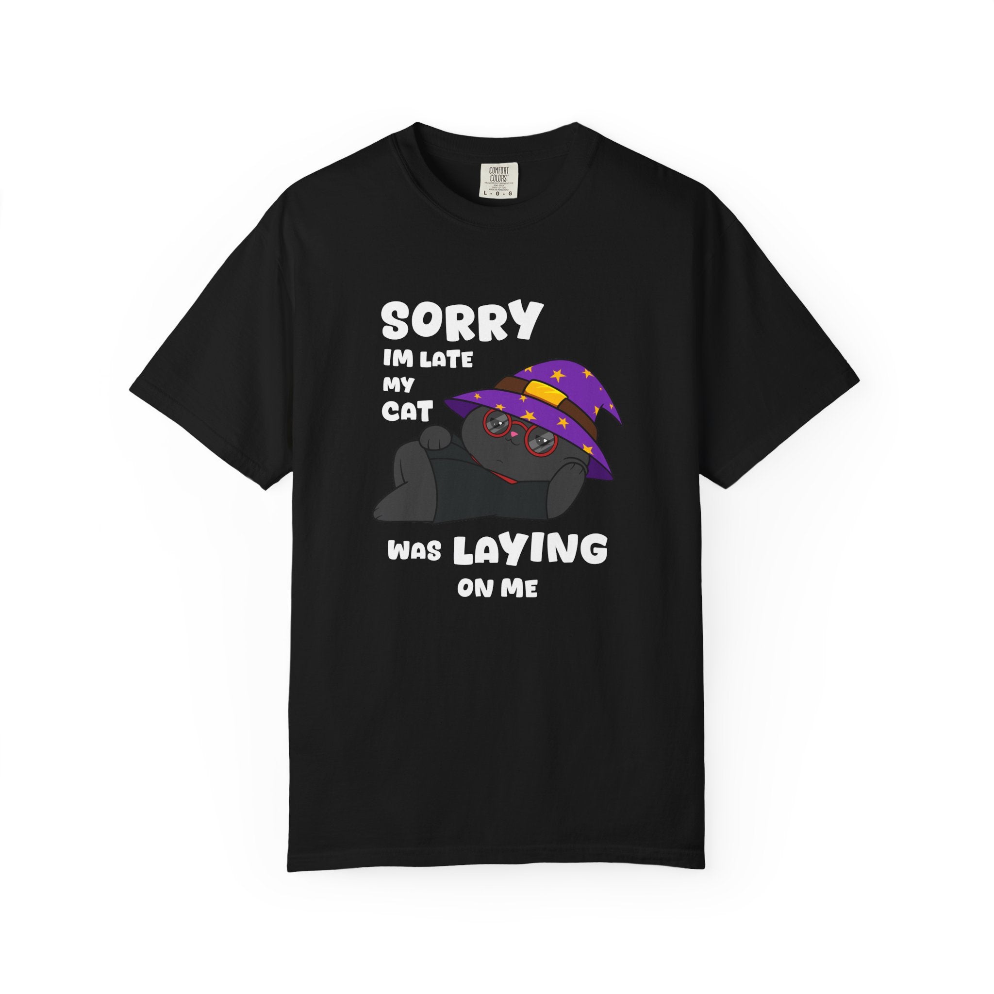 Sorry I'm Late Cat T-shirt