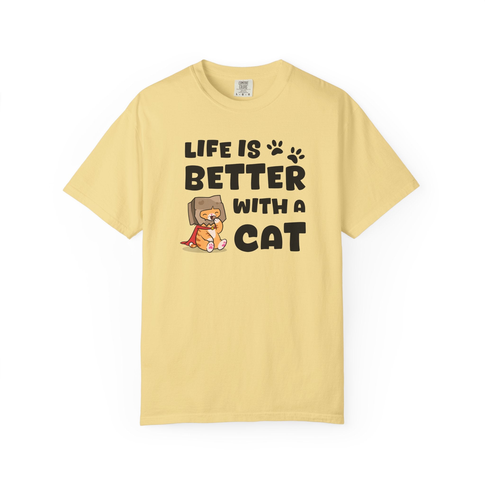 Life Is Better With A Cat T-shirt | Antonio