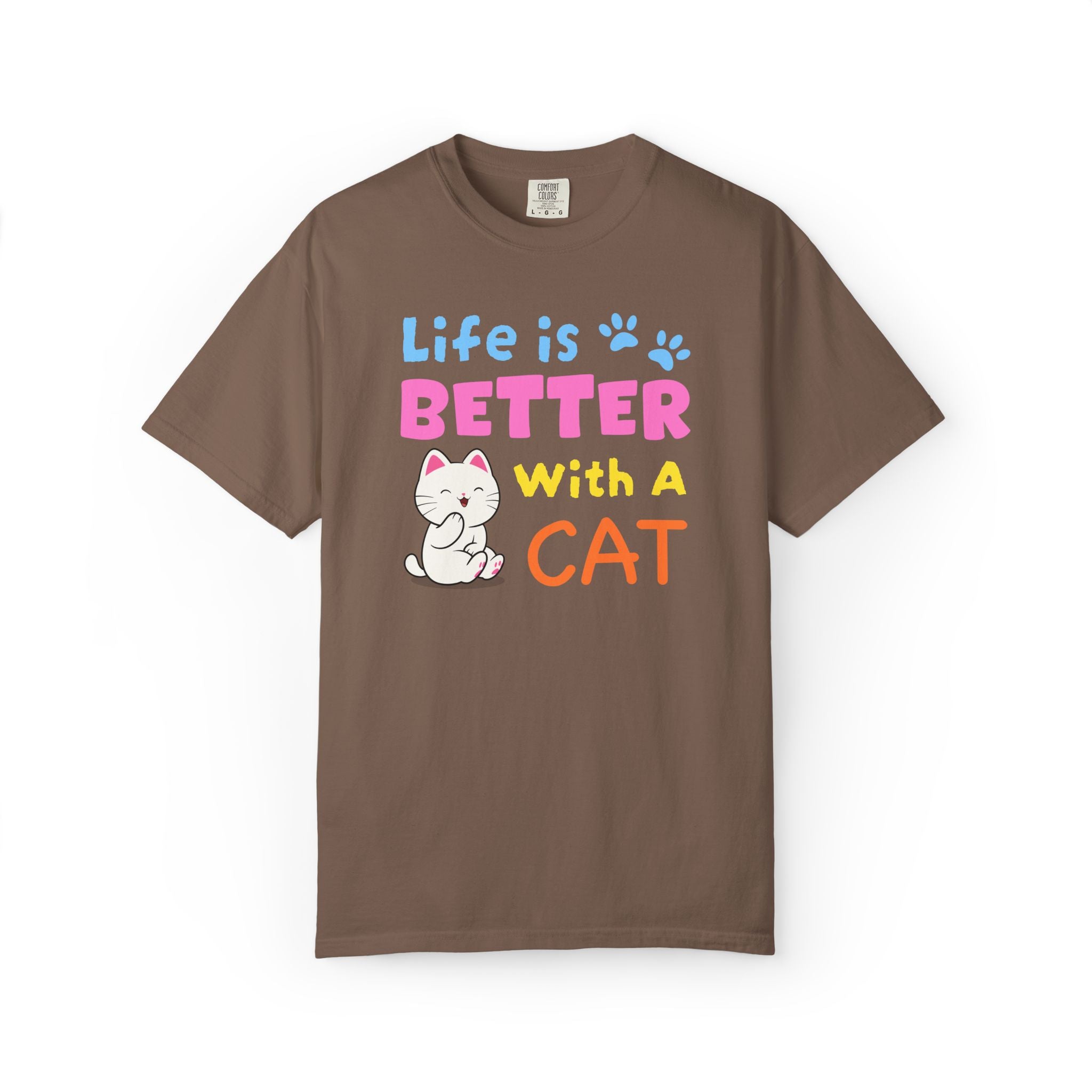 Life Is Better With A Cat T-shirt | Skitty