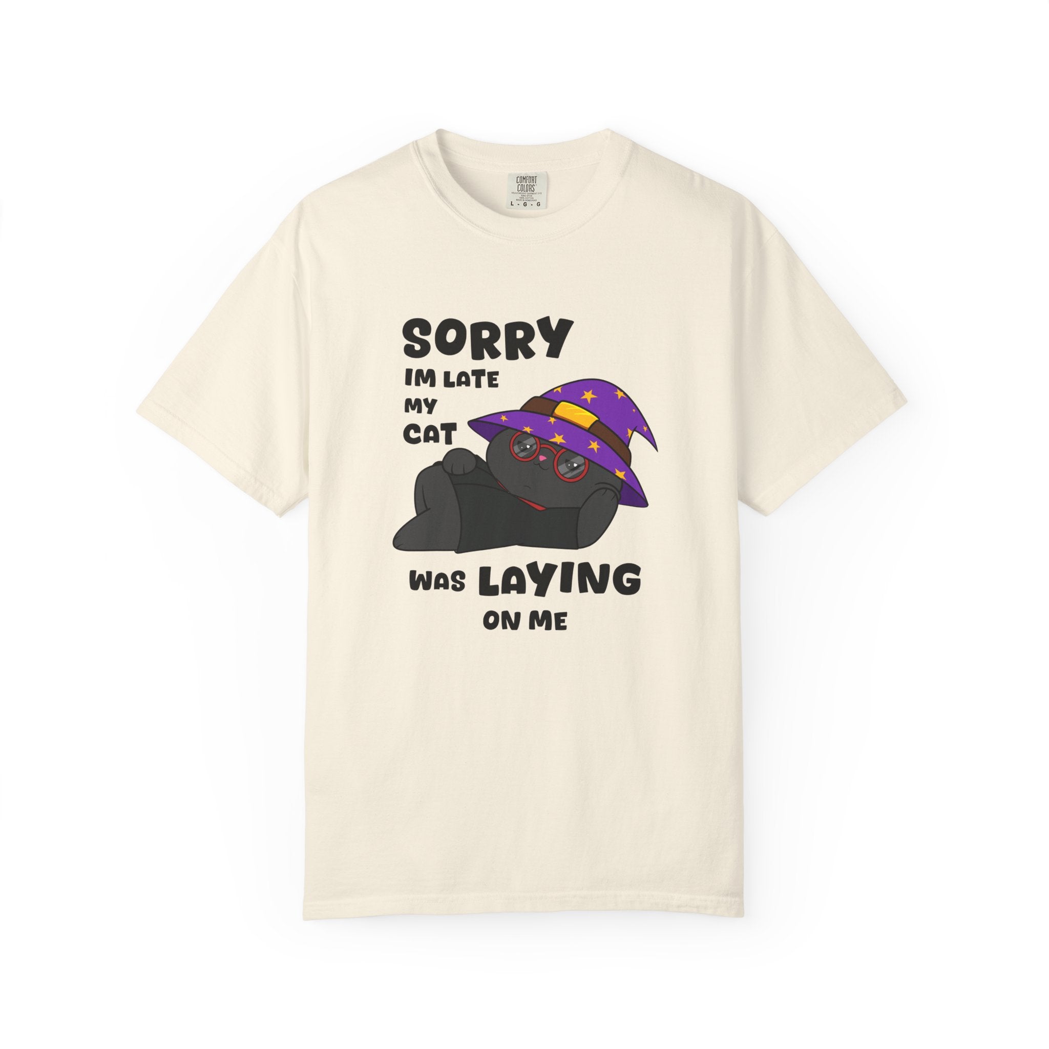 Sorry I'm Late Cat T-shirt