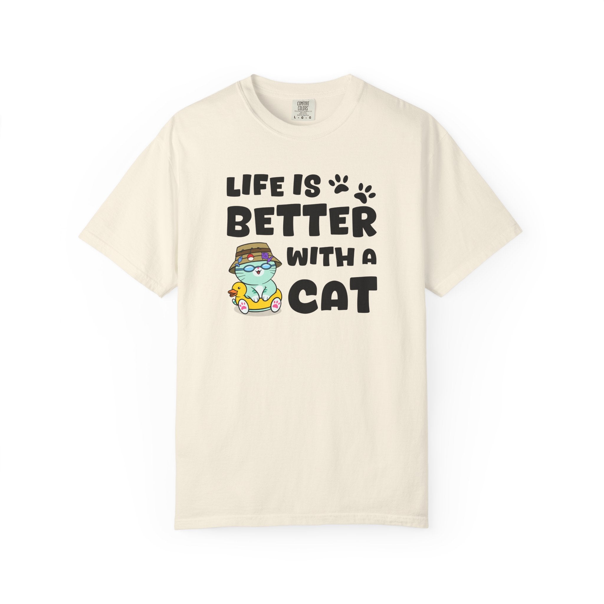 Life Is Better With A Cat T-shirt | Jin