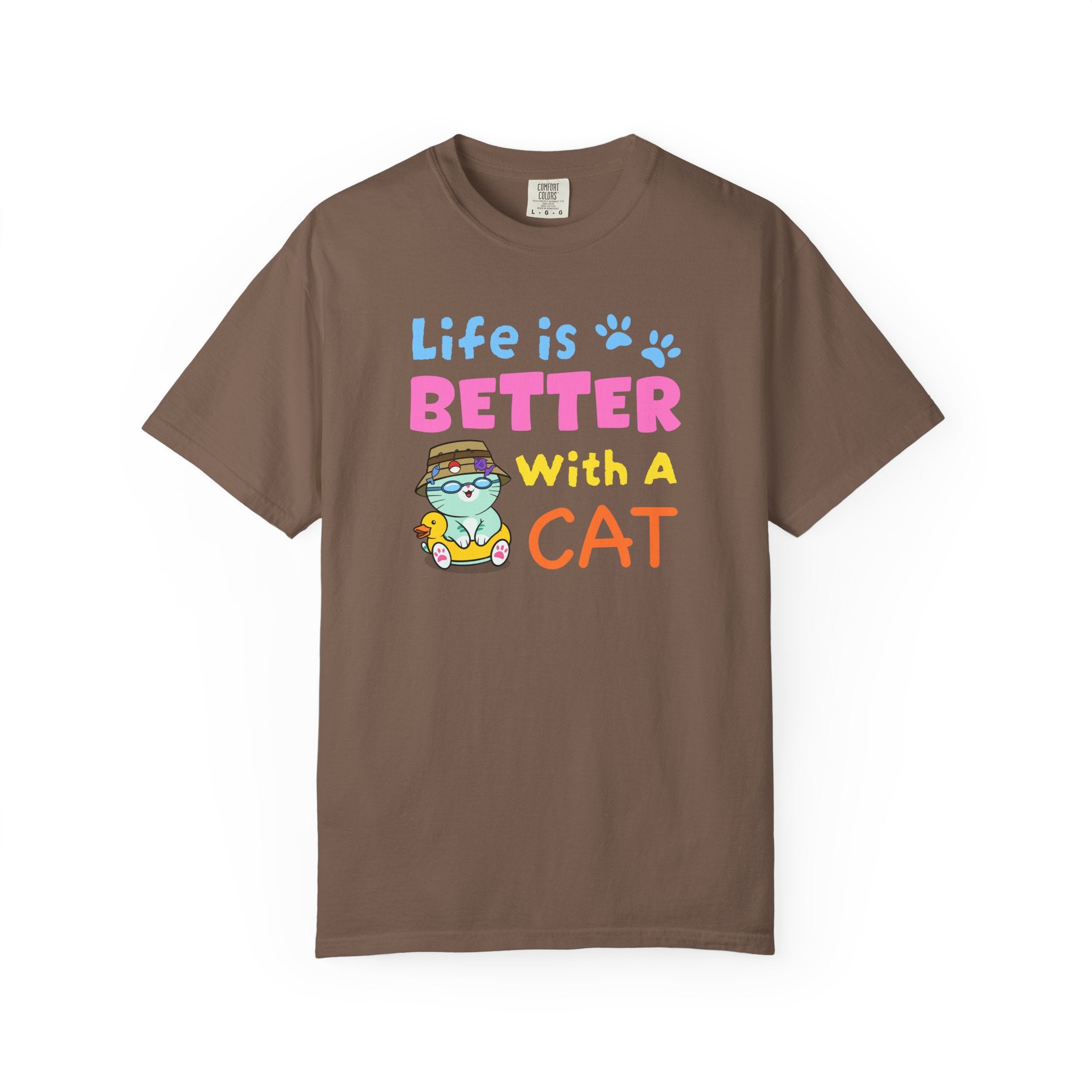 Life Is Better With A Cat T-shirt | Jin