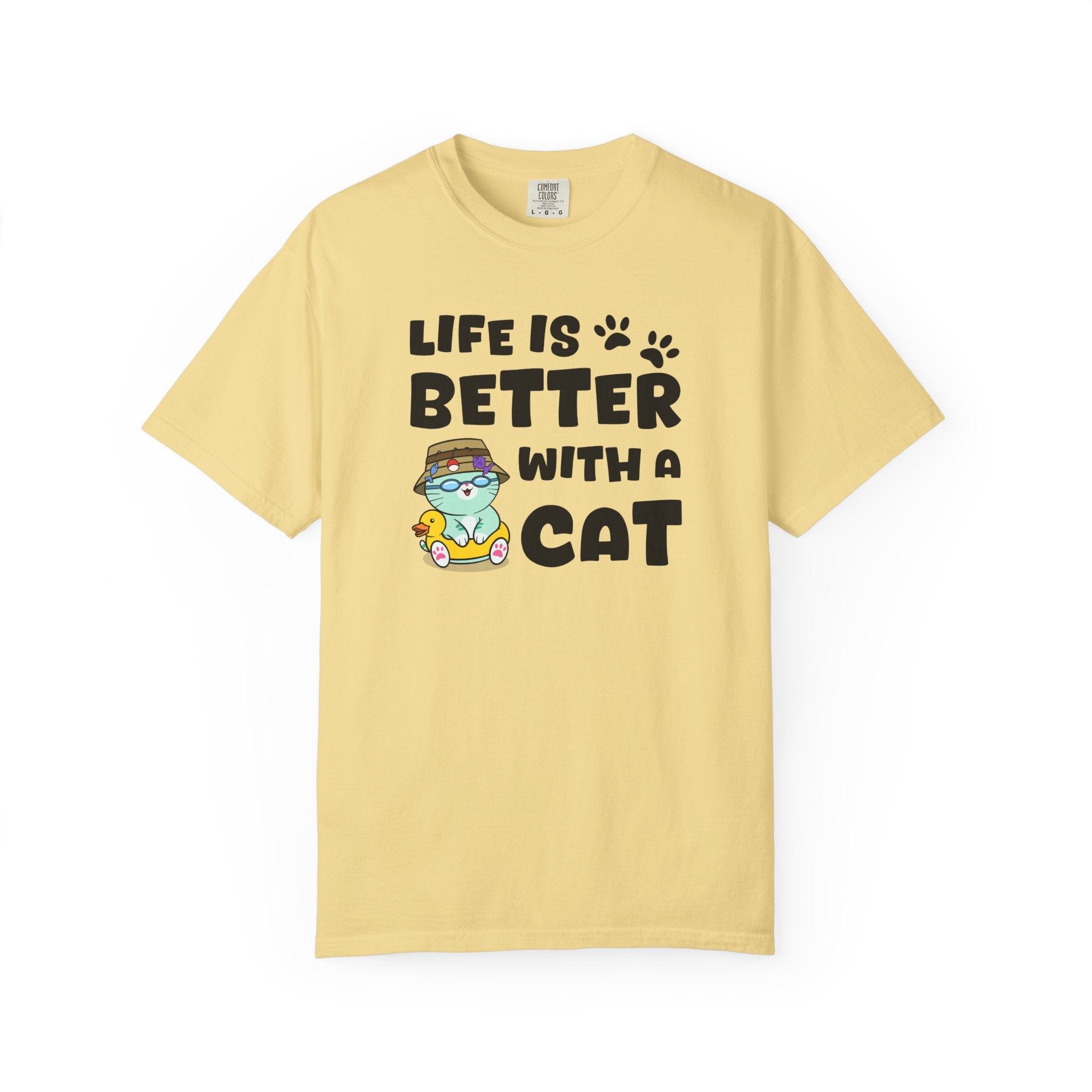 Life Is Better With A Cat T-shirt | Jin