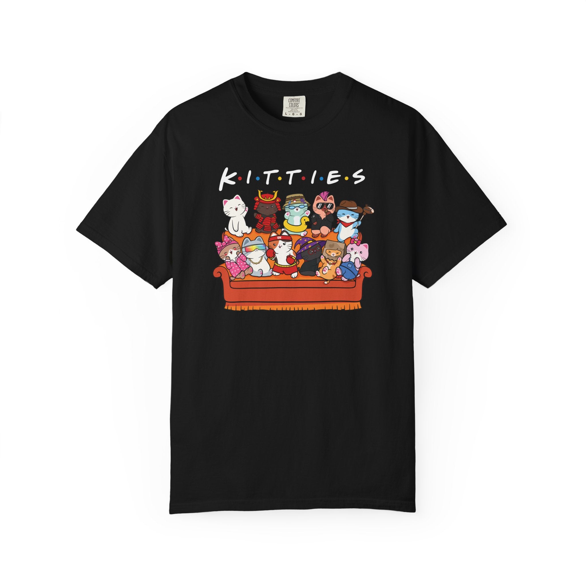 Silly Kitties Friends T-shirt