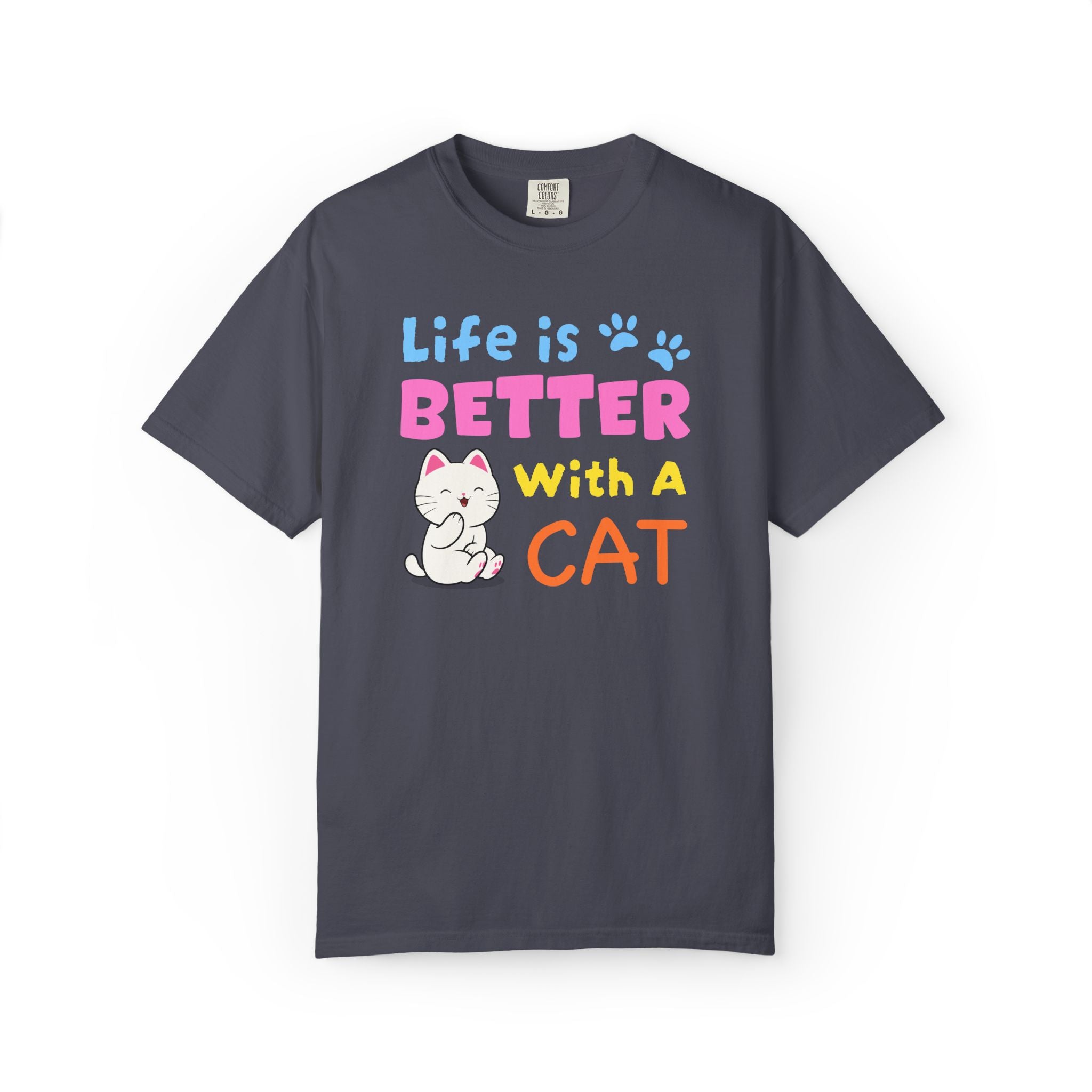 Life Is Better With A Cat T-shirt | Skitty