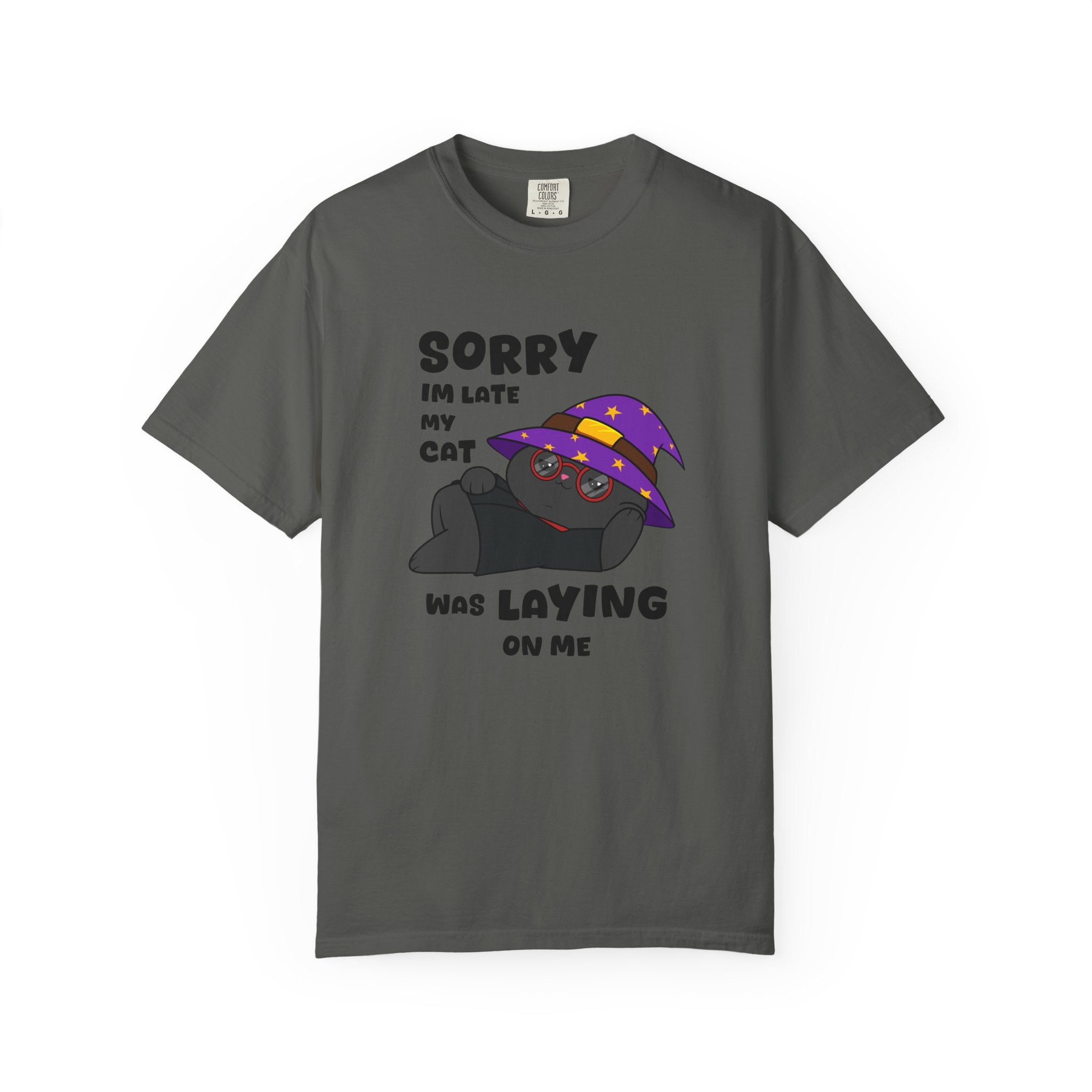 Sorry I'm Late Cat T-shirt