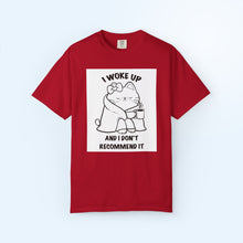 I Woke Up And I Don't Recommend it T-shirt