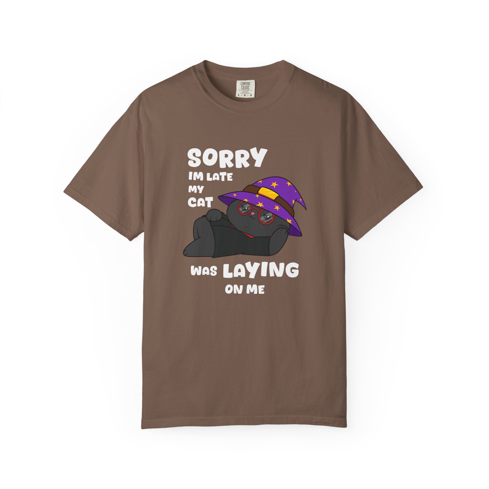 Sorry I'm Late Cat T-shirt
