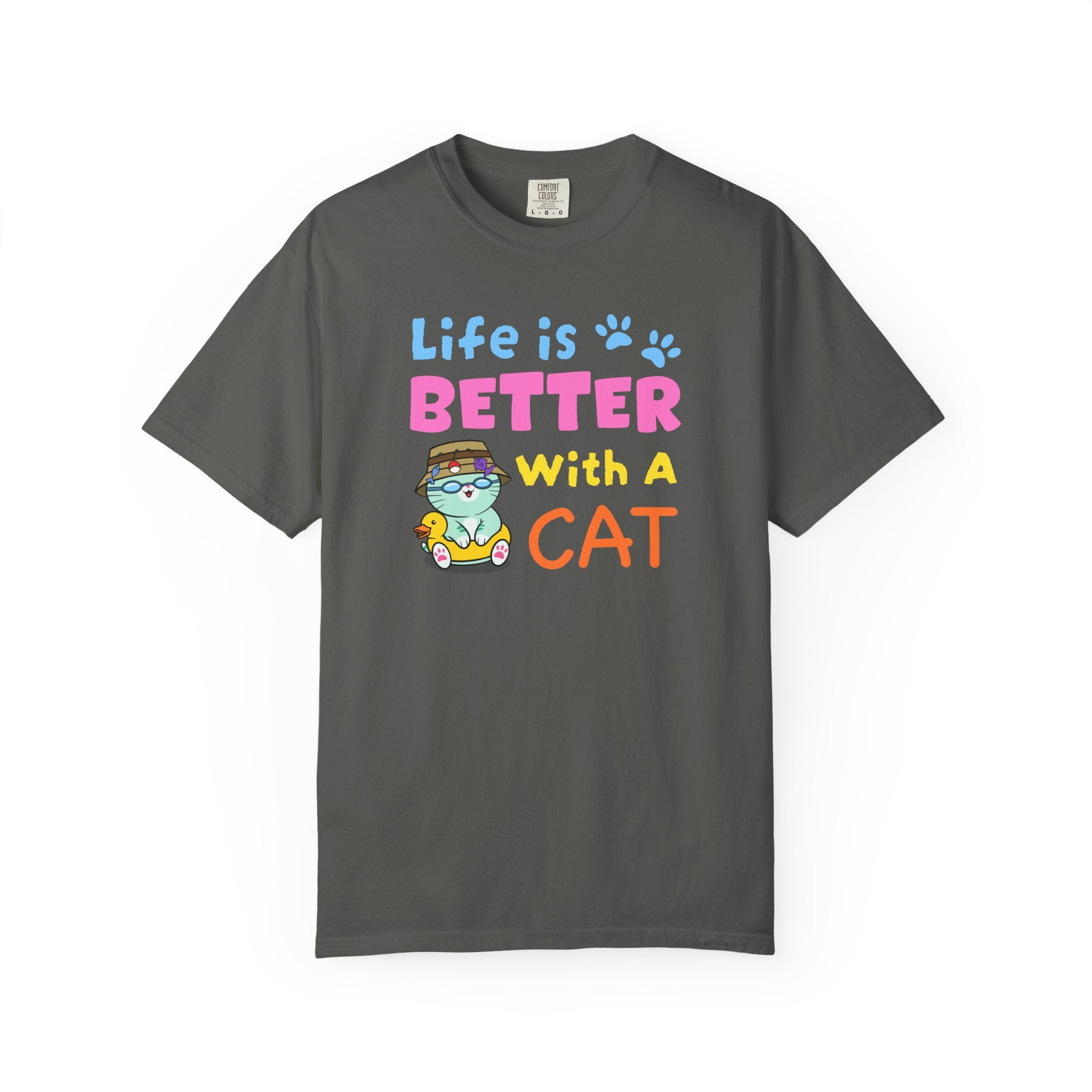 Life Is Better With A Cat T-shirt | Jin