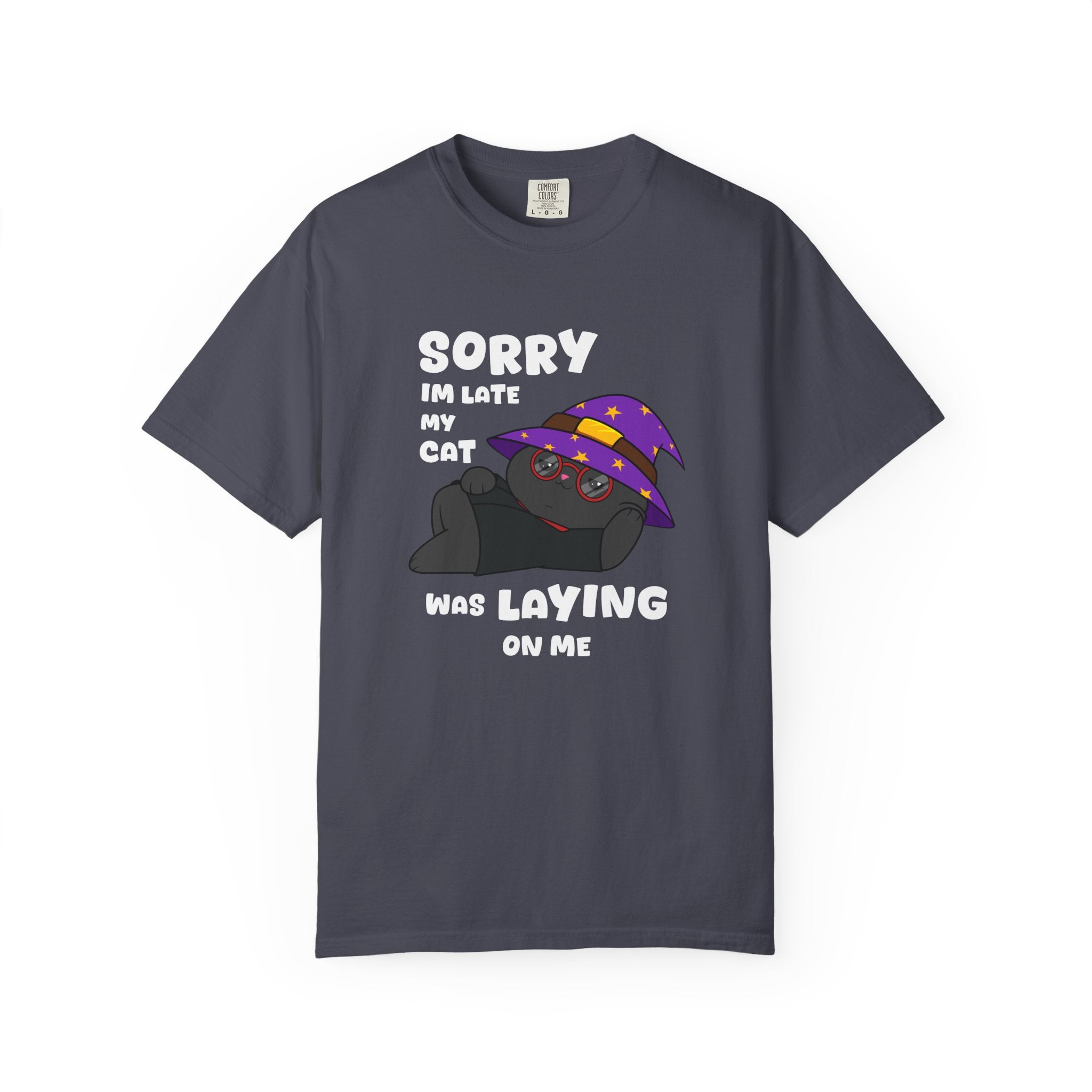 Sorry I'm Late Cat T-shirt