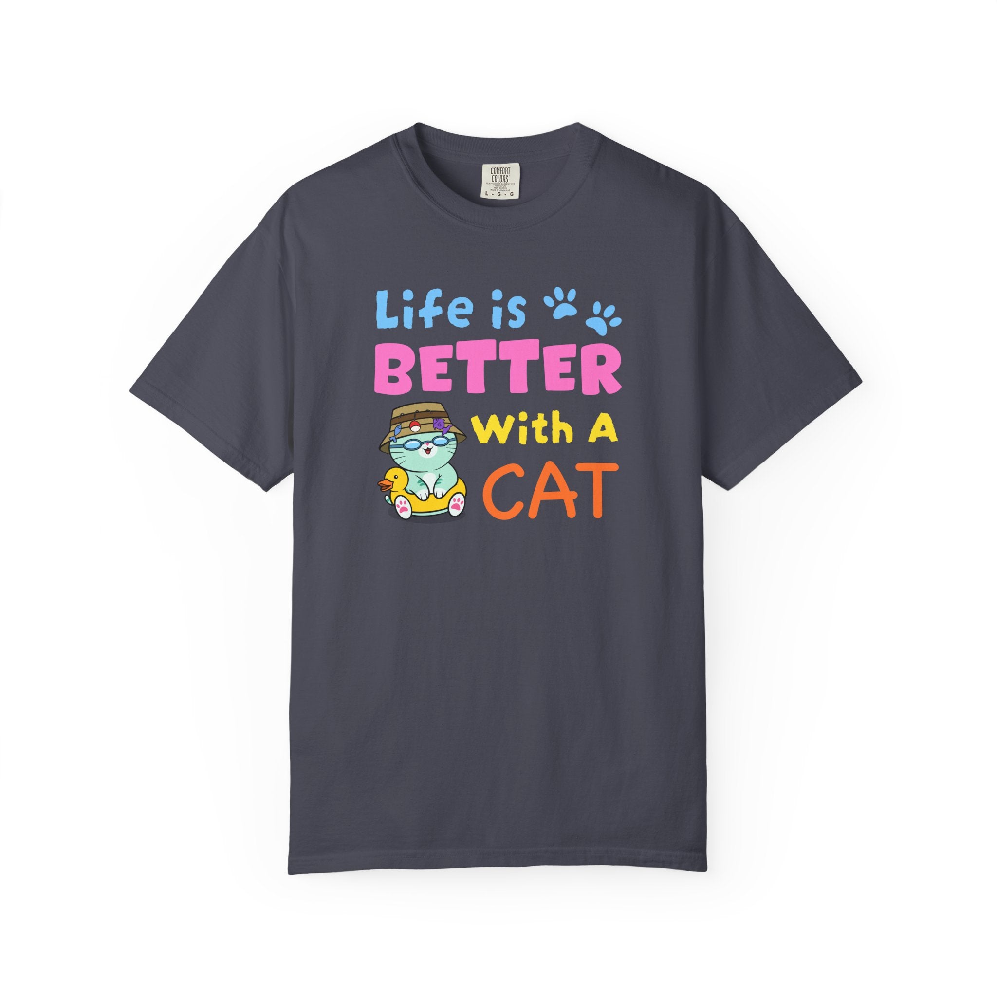 Life Is Better With A Cat T-shirt | Jin